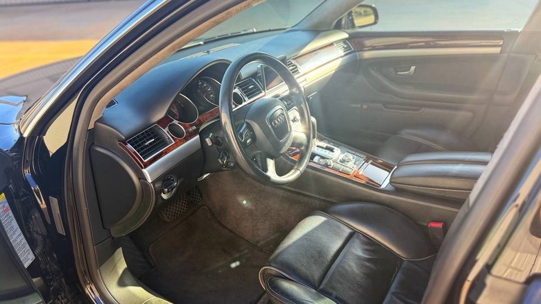 2006 Audi A8L W12 Quattro front cabin image