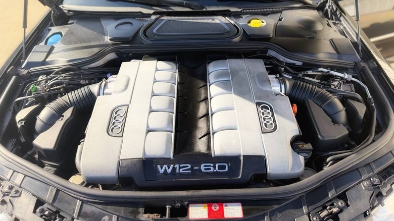 2006 Audi A8L W12 Quattro W12 engine image
