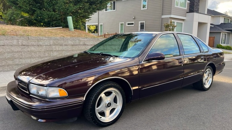 1996 Chevy Impala SS front three-quarter image