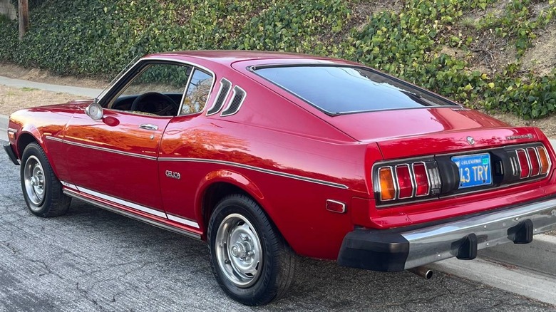 1976 Toyota Celica GT Liftback rear three-quarter image