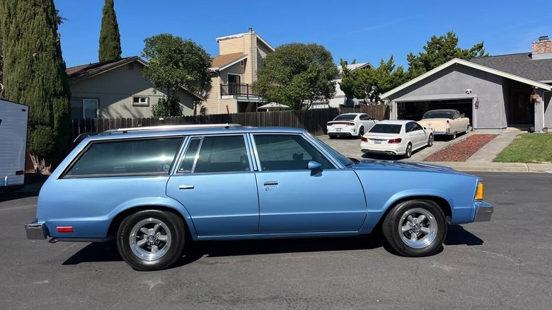 1981 Chevy Malibu wagon left side image