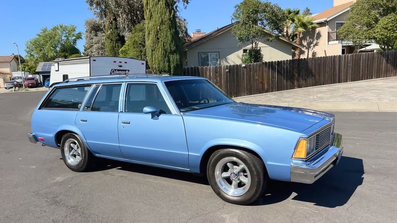 1981 Chevy Malibu wagon left side image