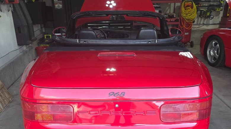 1994 Porsche 968 Cabriolet rear end image