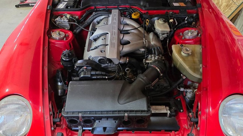 1994 Porsche 968 Cabriolet M44 engine image