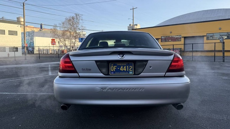 2004 Mercury Marauder back bumper image