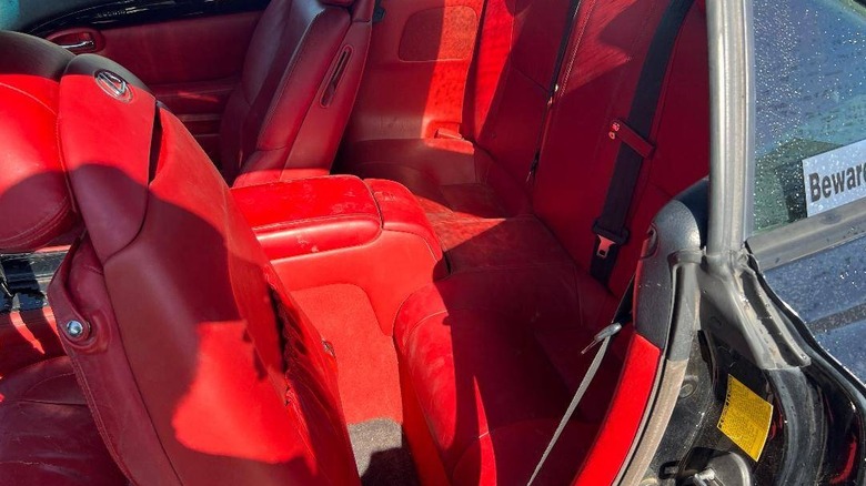 2005 Lexus SC430 open driver's door image