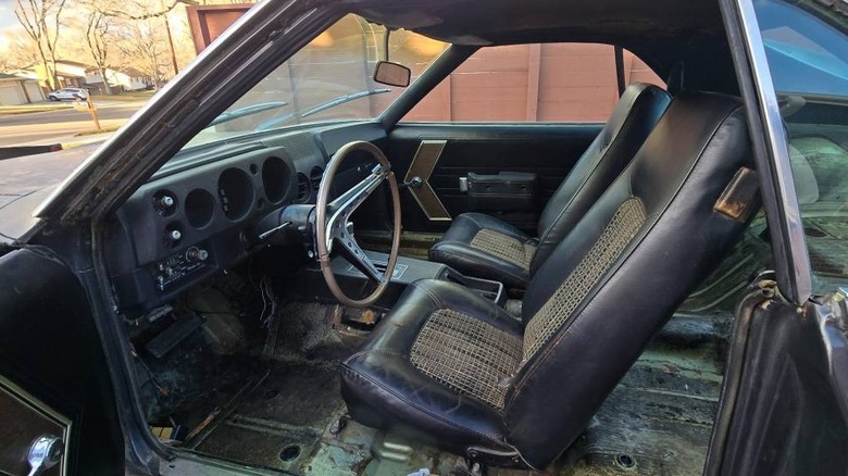 1968 AMC AMX project interior image