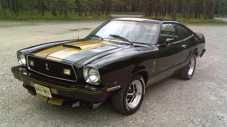 1978 Ford Mustang II Cobra II front three-quarter image