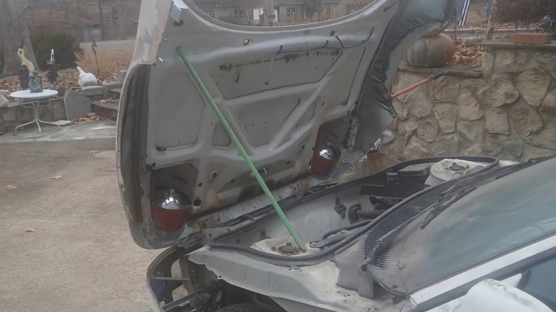 1993 Toyota MR2 Ford RS200 Homage hood up image