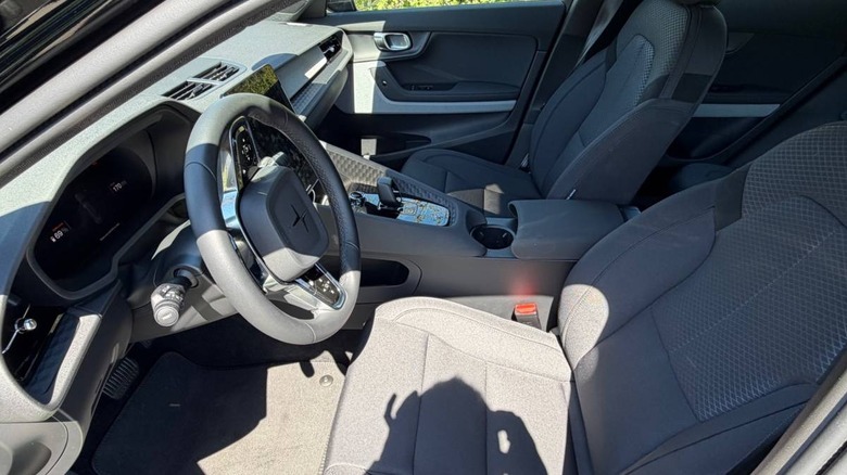2024 Polestar 2 Long Range front passenger compartment image