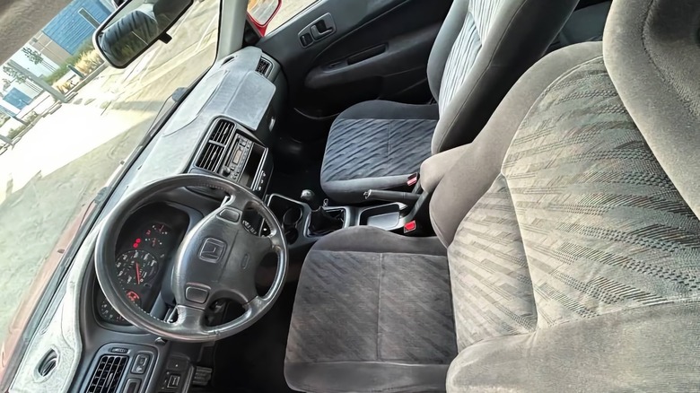 2000 Honda Civic Si interior image