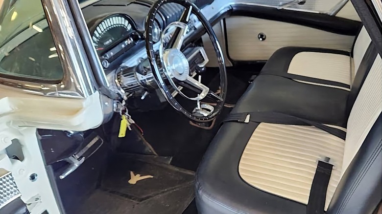 1956 Ford Thunderbird interior image