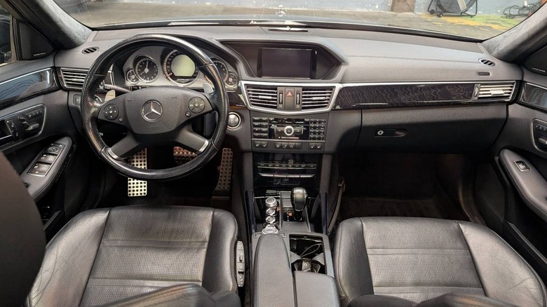 2011 Mercedes E63 AMG dashboard image