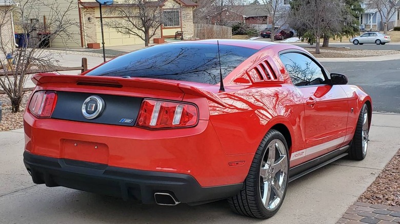 2012 Roush Stage 2 Mustang GT rear three-quarter image