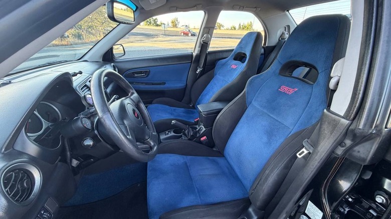 2007 Subaru Impreza WRX STi interior image