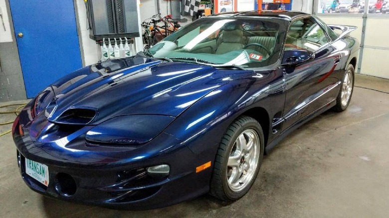 1999 Pontiac Trans Am front three-quarter view