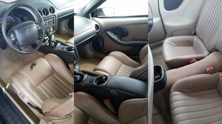 1999 Pontiac Trans Am interior view