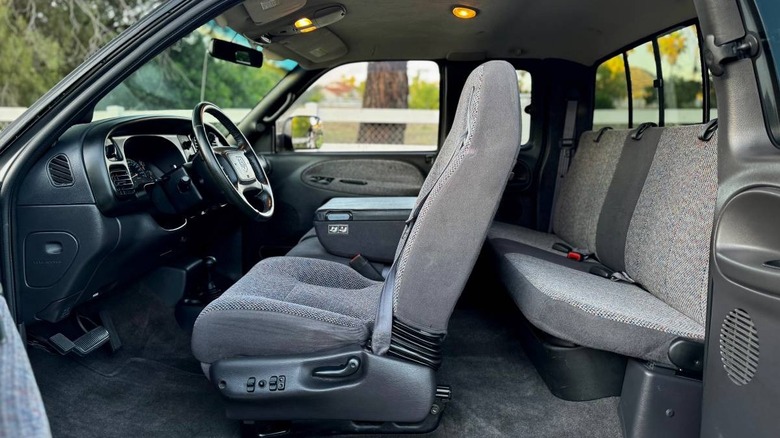 2002 Dodge Ram 2500 Diesel 4X4 interior image with both doors open