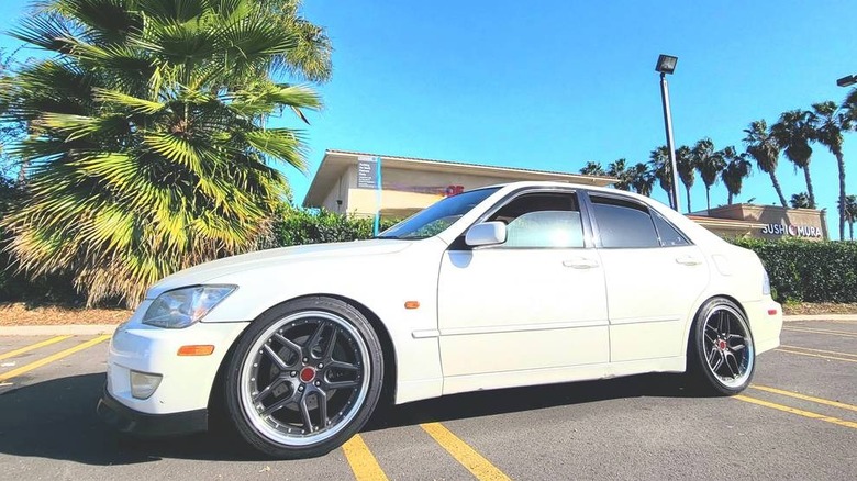 Custom 2001 Lexus IS300 front three-quarter image