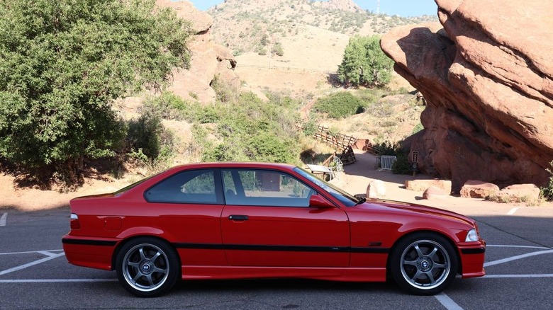 Supercharged 1995 BMW M3 passenger side image