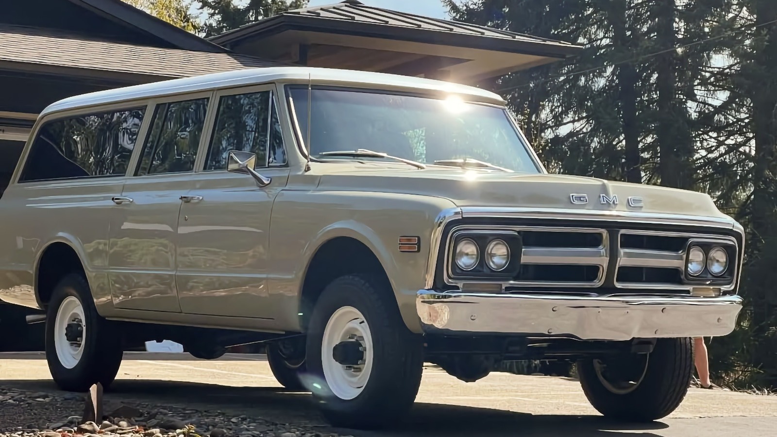 At $37,500, Is This 1972 GMC Suburban A Resto-Mod 
