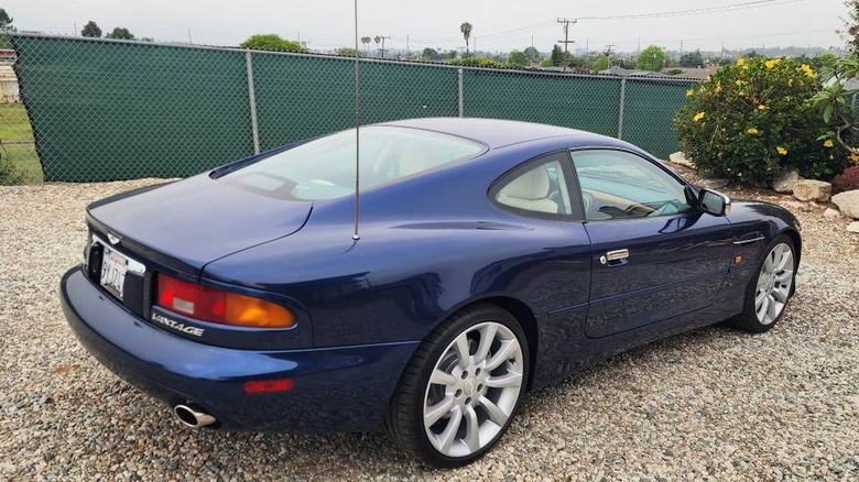 2003 Aston Martin DB7 Vantage Jubilee Edition rear three-quarter image