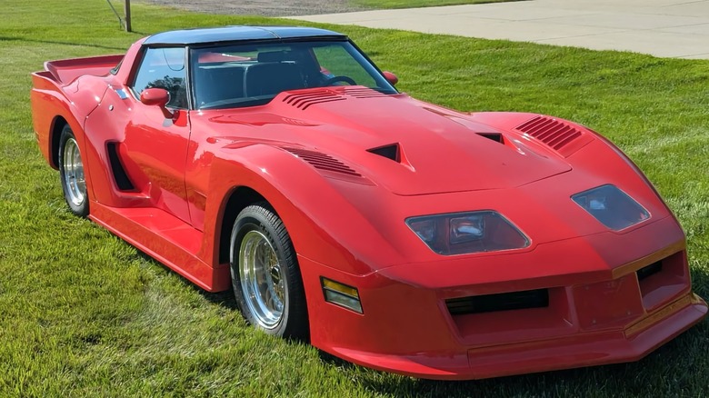 1980 Chevrolet Corvette IMSA Homage front three-quarter image