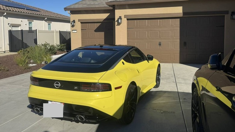 2023 Nissan Z Performance rear three-quarter image