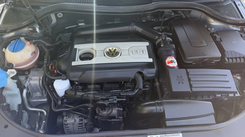 2010 Volkswagen CC R-Line engine compartment image