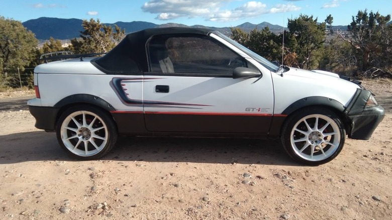 1991 Suzuki Swift GT-I convertible side image