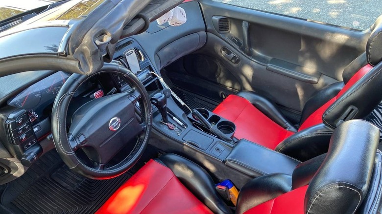 1995 Nissan 300ZX convertible interior image