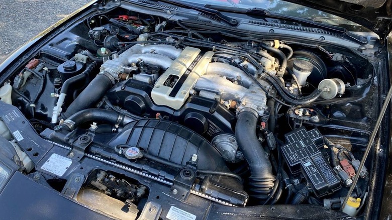 1995 Nissan 300ZX convertible engine image