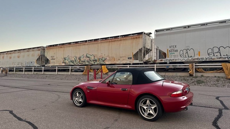 2001 BMW Z3 M Roadster rear three-quarter image
