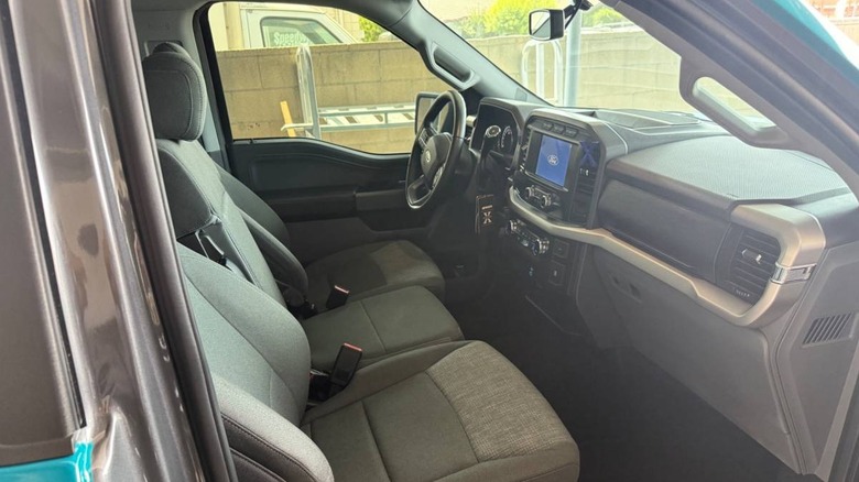 2021 Ford F-150 interior image