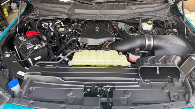 2021 Ford F-150 engine bay image