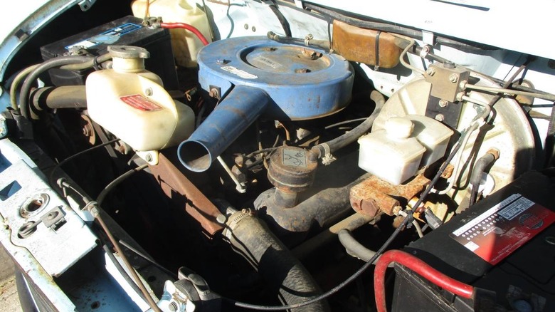 1977 Ford Transit Pickup York diesel engine image