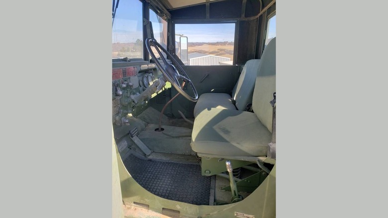 1970 American General M816 Wrecker cab image