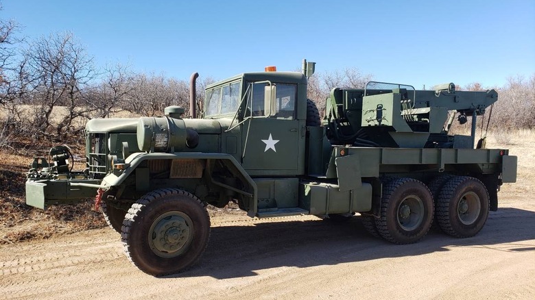 1970 American General M816 Wrecker driver's side image