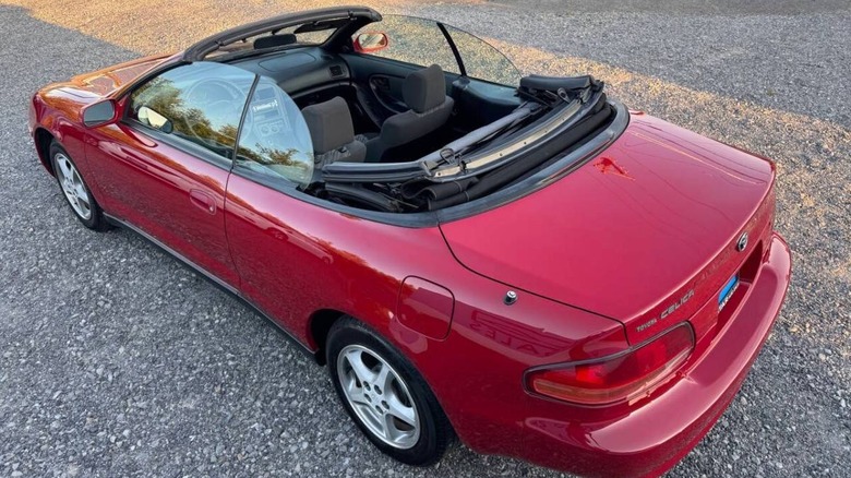 1996 Toyota Celica GT convertible rear image