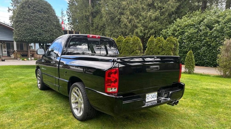 2004 Ram SRT-10 Standard Cab rear three-quarter image
