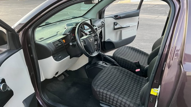 2012 Scion iQ interior