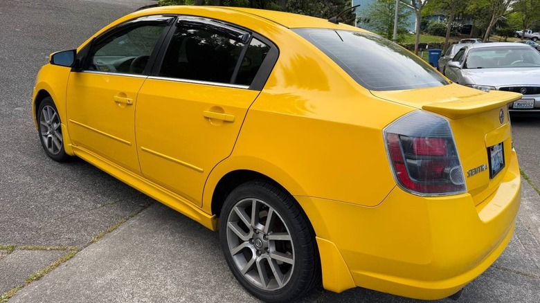 2007 Nissan Sentra SE-R Spec-V rear left-side image