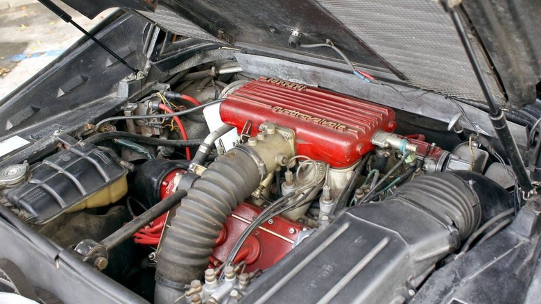 1980 Ferrari 308 GTS Quattrovalvole engine image