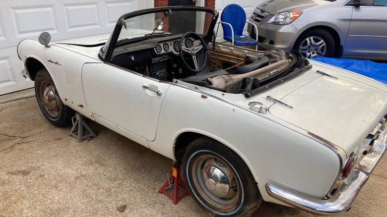 1965 Honda S600 project side image