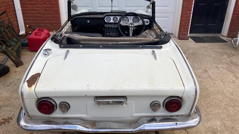 1965 Honda S600 project rear end image