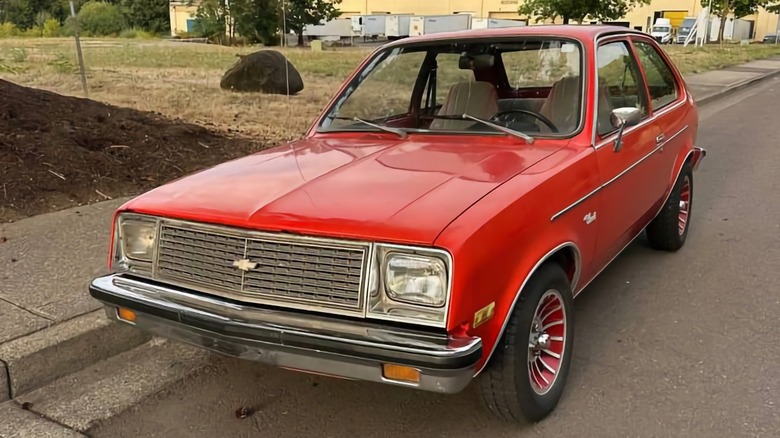 Buick V6-powered 1979 Chevrolet Chevette front three-quarter image