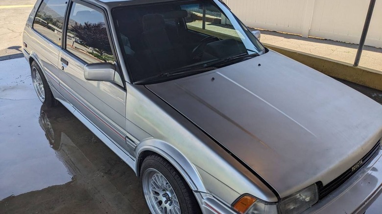1987 Toyota Corolla FX16 GT-S three-quarter front image