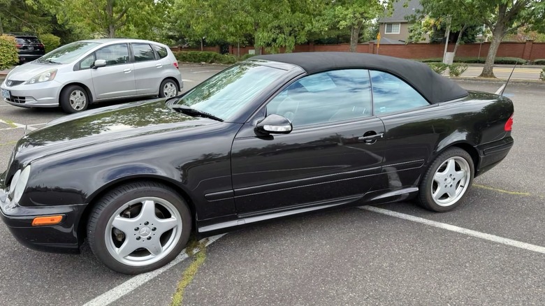2001 Mercedes-Benz CLK 430 convertible driver's side image