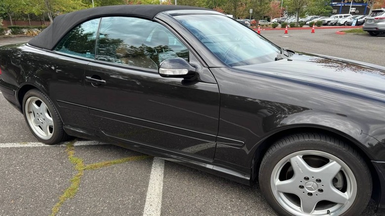 2001 Mercedes-Benz CLK 430 convertible passenger side image