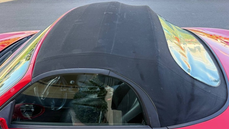 1997 Porsche Boxster convertible top image